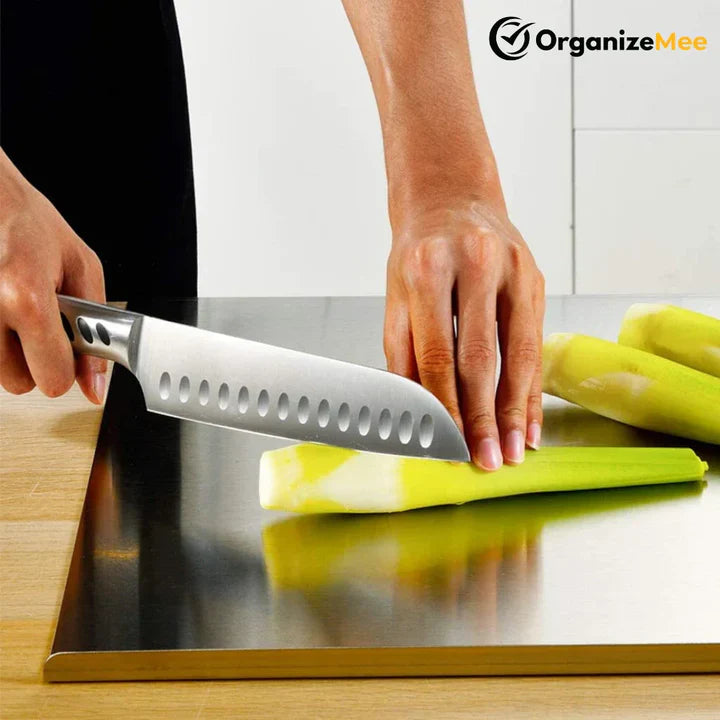 Stainless Steel Cutting and Chopping Kitchen Board