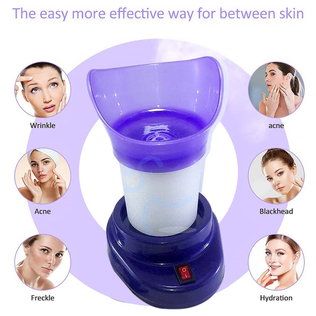 Steam Facial Steamer & Inhaler for Blocked Nose