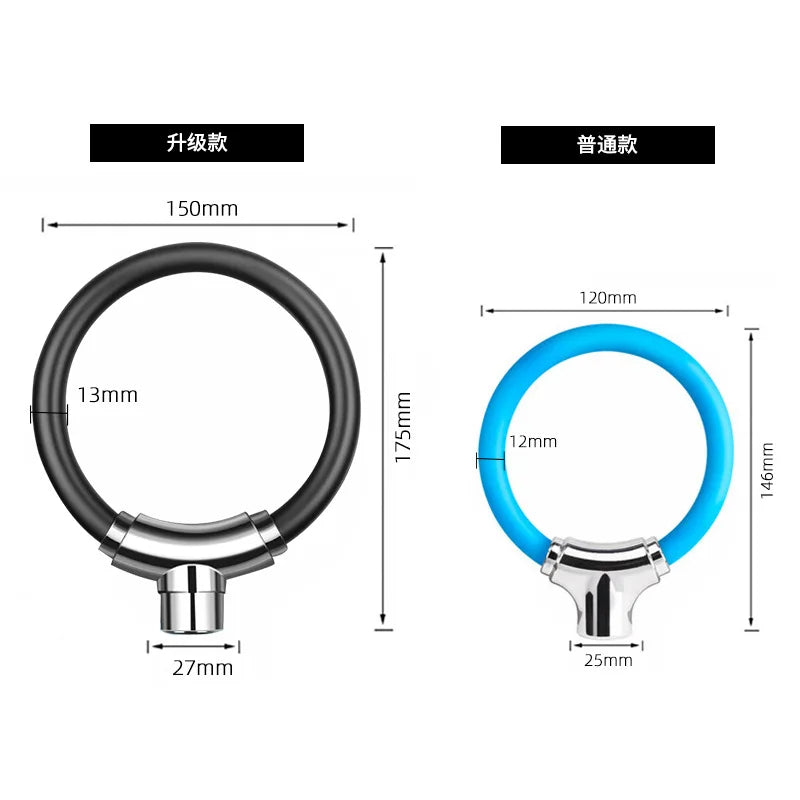 Motorcycle Anti-Theft Wire Lock