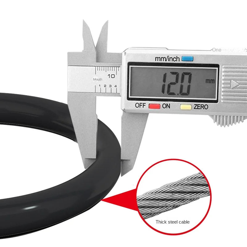 Motorcycle Anti-Theft Wire Lock