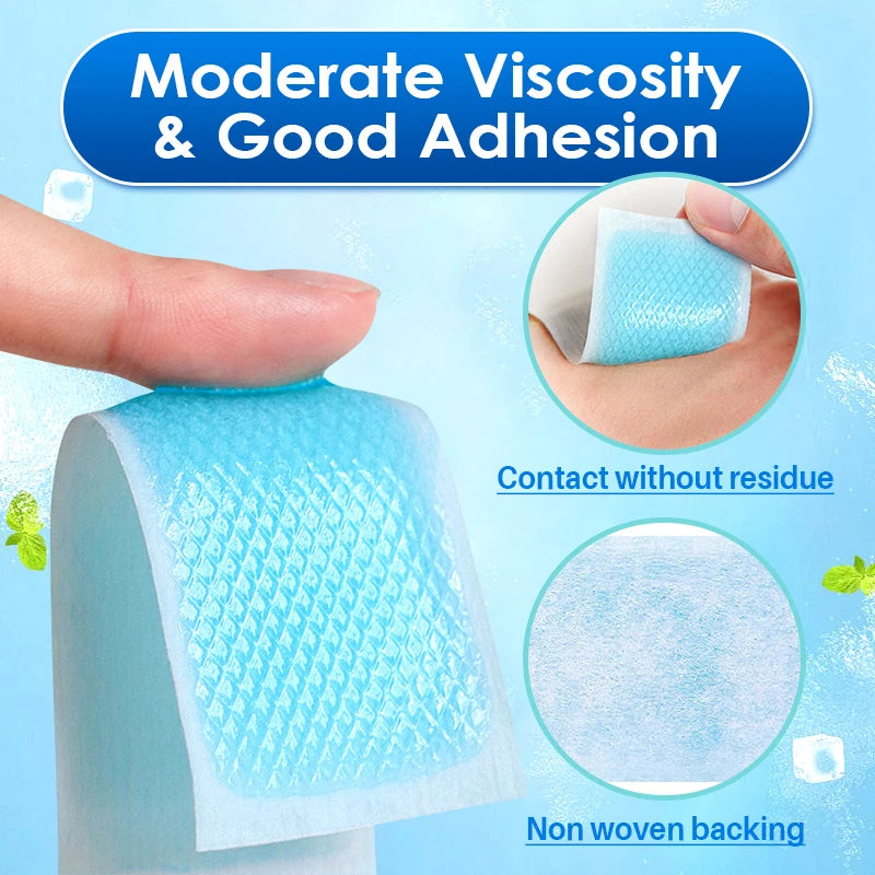 Cooling Migraine Relief Patch | Headache & Fever Temperature Control