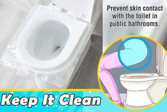 BIODEGRADABLE DISPOSABLE TOILET SEAT COVER (10 PCS)