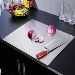 Stainless Steel Cutting and Chopping Kitchen Board