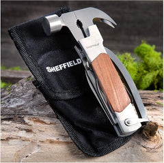 14-in-1 Stainless Steel Multitool Hammer: Ultimate Camping & Survival Gear Kit