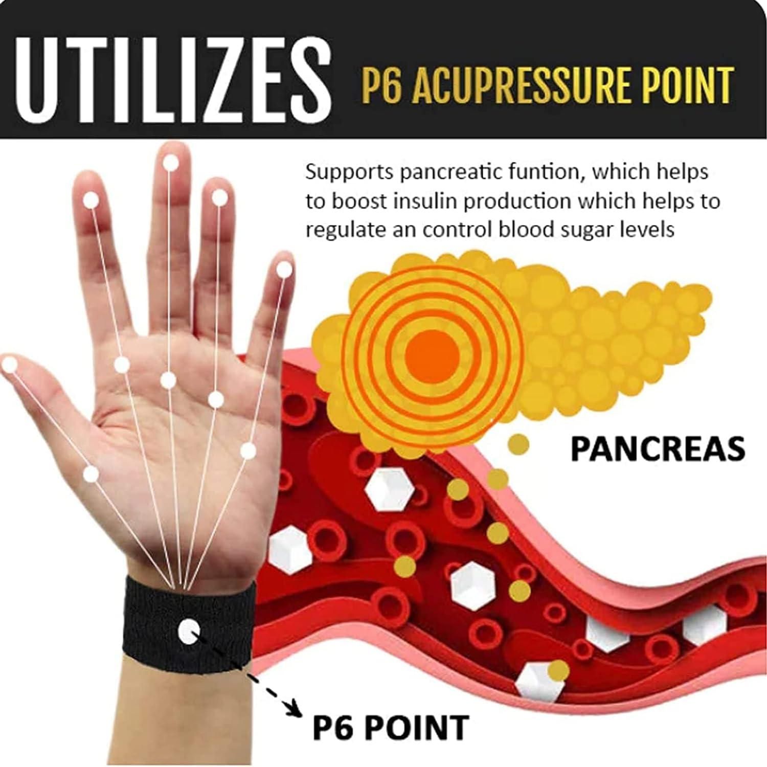 Acupressure Sugar Control Wristband |