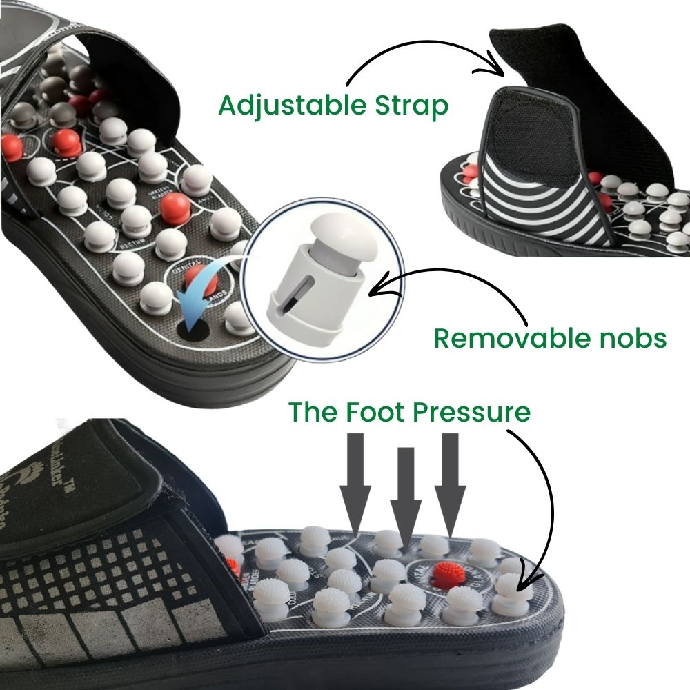 Foot Massager Slippers For Men & Women 🦶