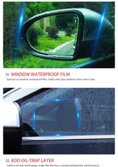 Anti Fog And Waterproof Car Mirror Sticker