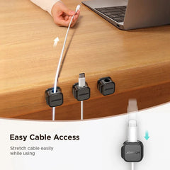 Adjustable Magnetic Cable Clips ( 3 Pcs )