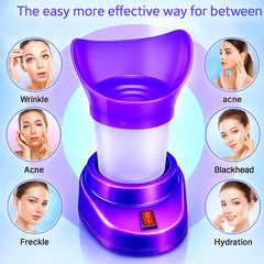 Steam Facial Steamer & Inhaler for Blocked Nose