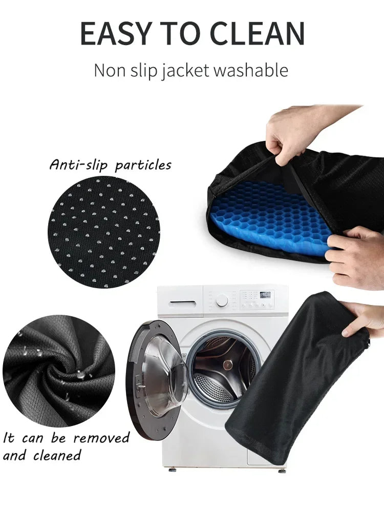 Honeycomb Design Car Cushion