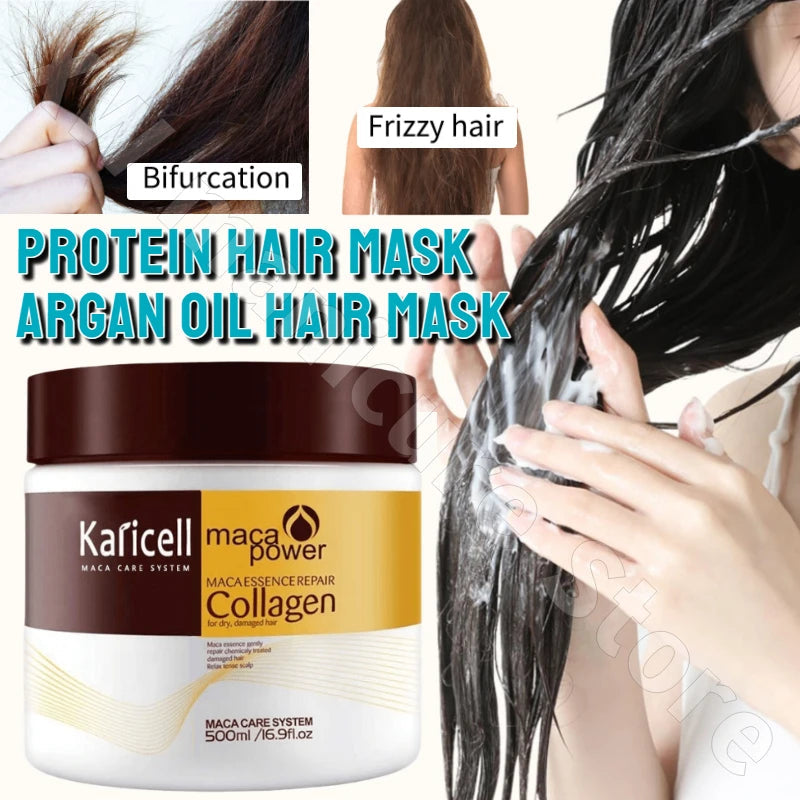 Argan Oil Hair Mask Nourishes and Moisturizes