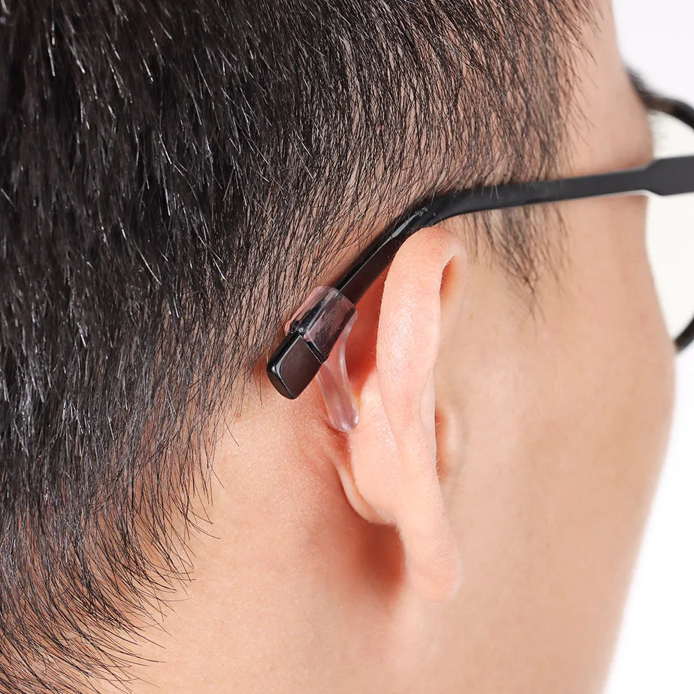 Transparent Anti Slip Glasses Silicone Grip