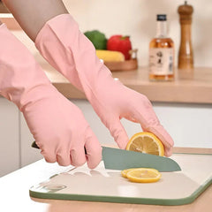 Dishwashing Gloves Extra Long Thick &Tear-Resistant