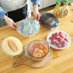 Food-Grade Disposable Plastic Wrap ( 100 Pieces )