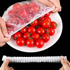 Food-Grade Disposable Plastic Wrap ( 100 Pieces )