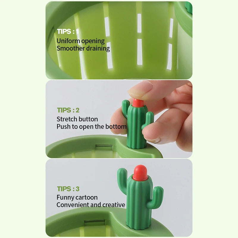 Cactus Kitchen Sink Drain Strainer🌵Buy 1 Get 1 Free Offer
