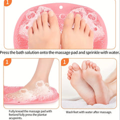 Multifunctional Bathroom Scrubbing Anti-slip Silicone Brush