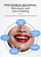 Silicone Imitation Braces Teeth Decoration Kits