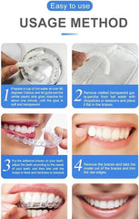 Silicone Imitation Braces Teeth Decoration Kits